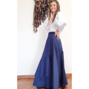 Falda Azul Oscuro