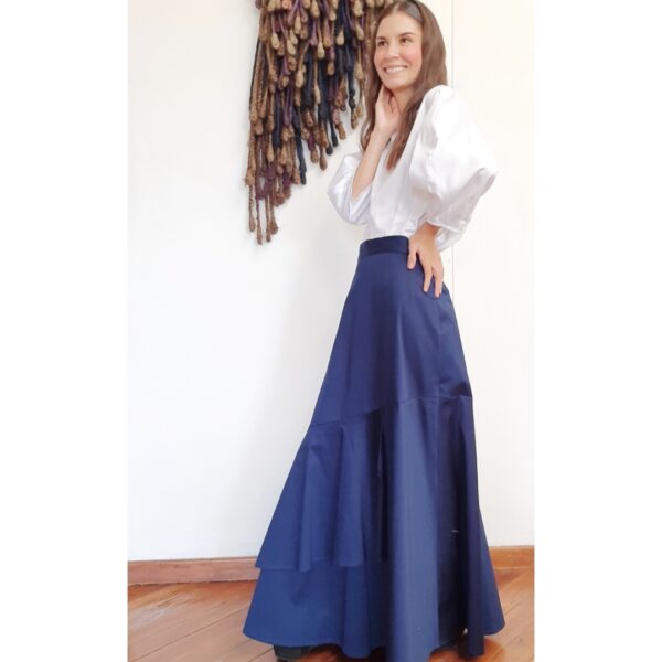 Falda Azul Oscuro