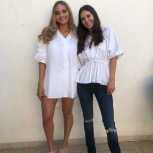 Blusa Blanca Manga Corta